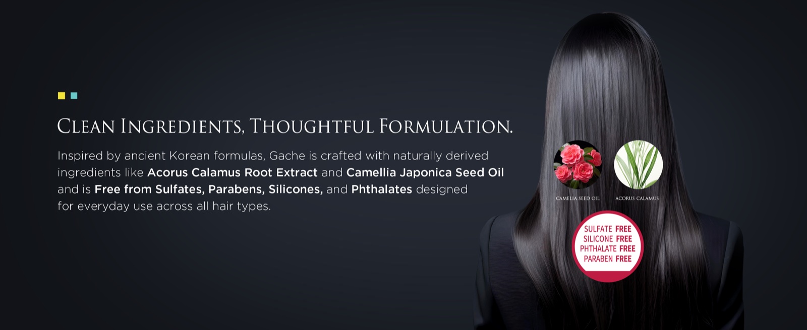 Gache — clean ingredients, thoughtful formulation; the Duo with camellia and changpo